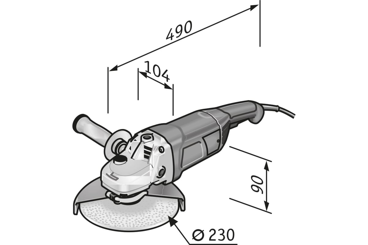 Угловая шлифовальная машина Flex L 21-6 230 391514