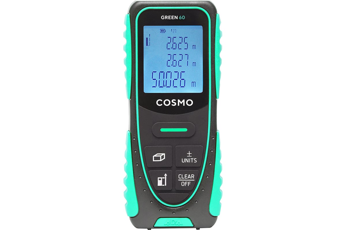 Лазерный дальномер ADA Cosmo 60 GREEN с функцией уклономера А00629