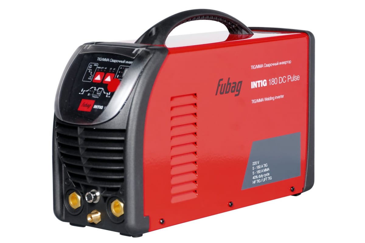 Сварочный инвертор Fubag INTIG 180 DC PULSE + горелка FB TIG 26 5P 4m 38459 68 438.2
