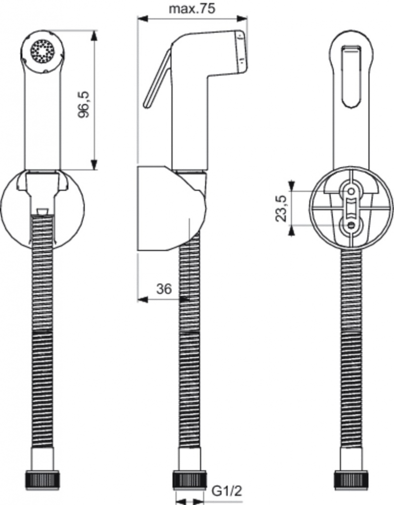 Гигиенический душ Ideal Standard IdealSpray B0595AA