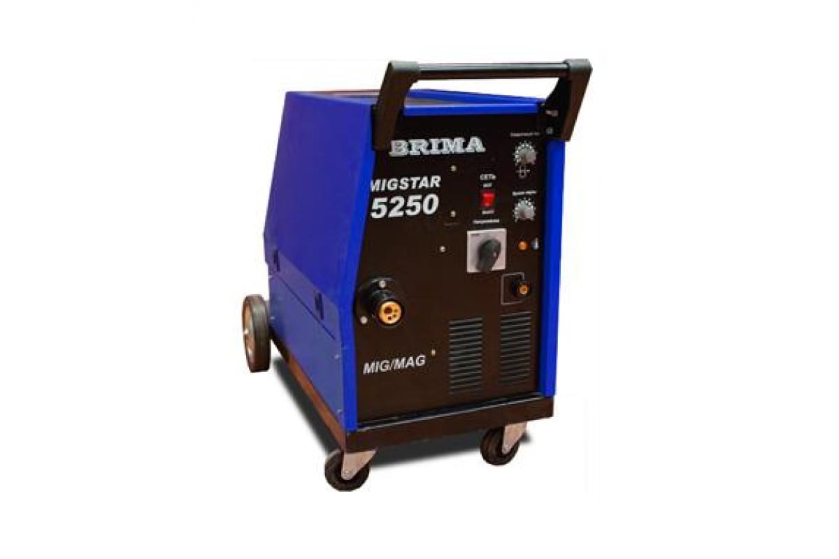 Сварочный полуавтомат Brima MIGSTAR 5250 220В без горелки 1122