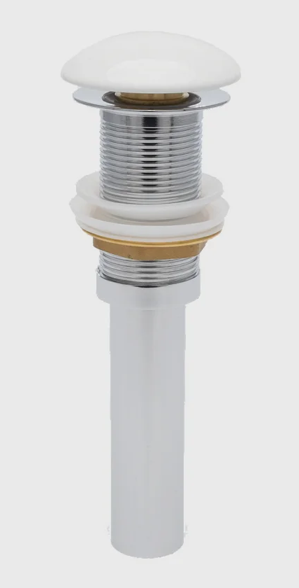 Донный клапан AQUAme AQM7002-0W без перелива, белый