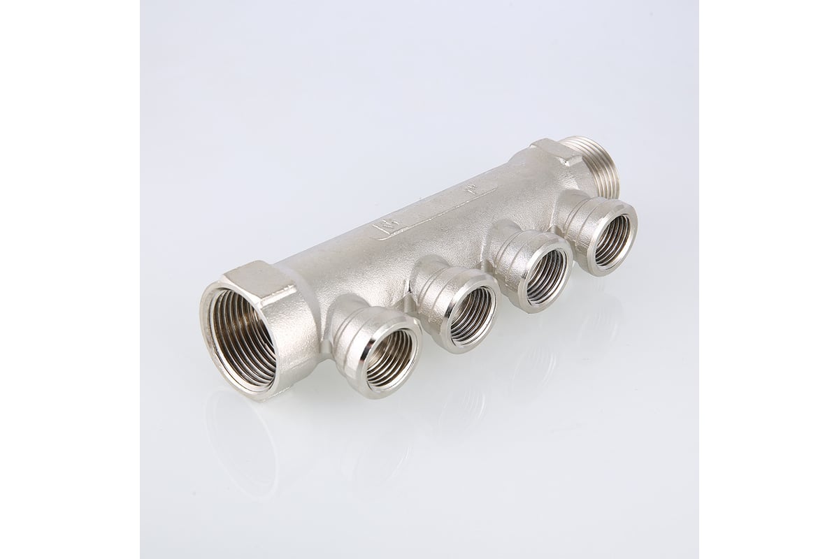 Коллектор Valtec 1", 2 выхода х 1/2" вн. VTc.550.N.0602
