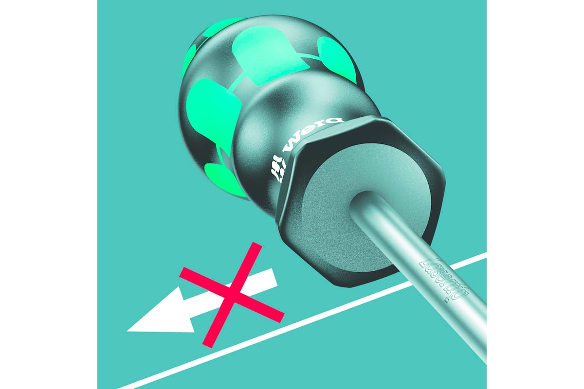 Отвёртка 335 0,8 х 4,0 х 100 мм WERA WE-110004