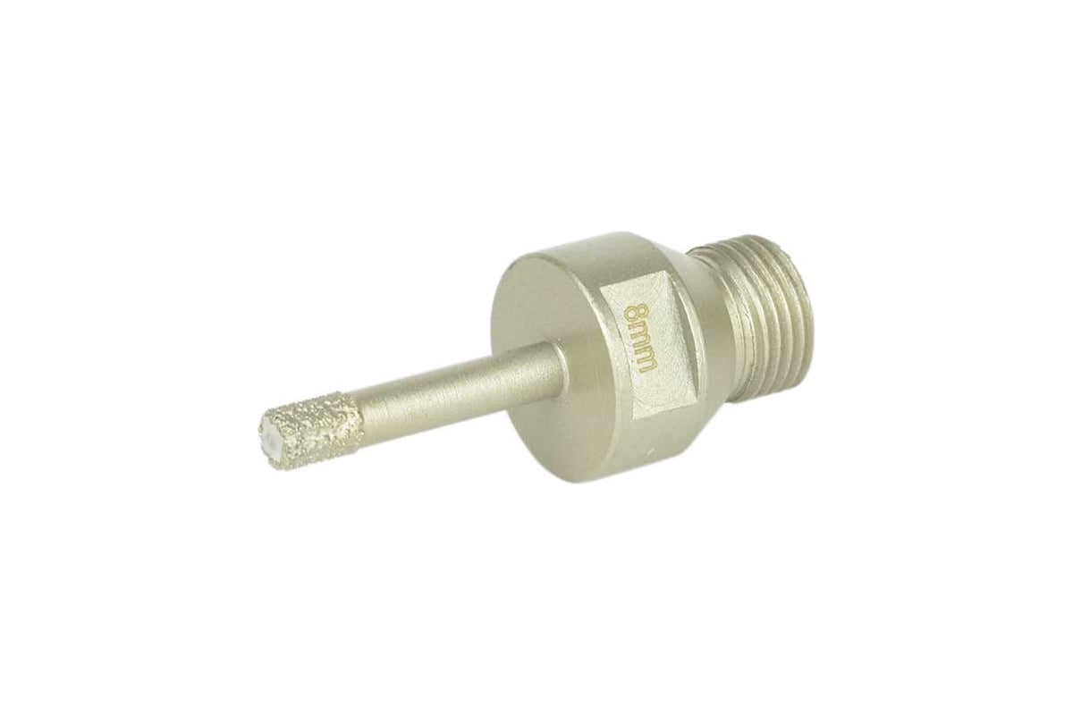 Коронка алмазная, вакуумное спекание (8х40 мм; 1/2"; М14) TECH-NICK TUK 136.600.7015