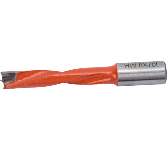 Сверло присадочное глухое 8x70 мм LH BESTELLI CT00100078