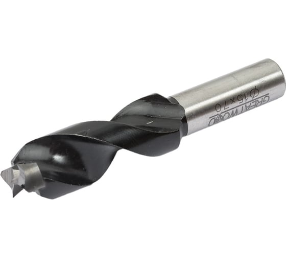 Сверло чашечное Премиум HW 15x70 мм, S10x20 мм, RH Greatwood TL00001042