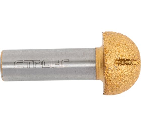 Фреза алмазная профильная галтельная СТФ-9902 24х14х12 мм Strong стф-99021201