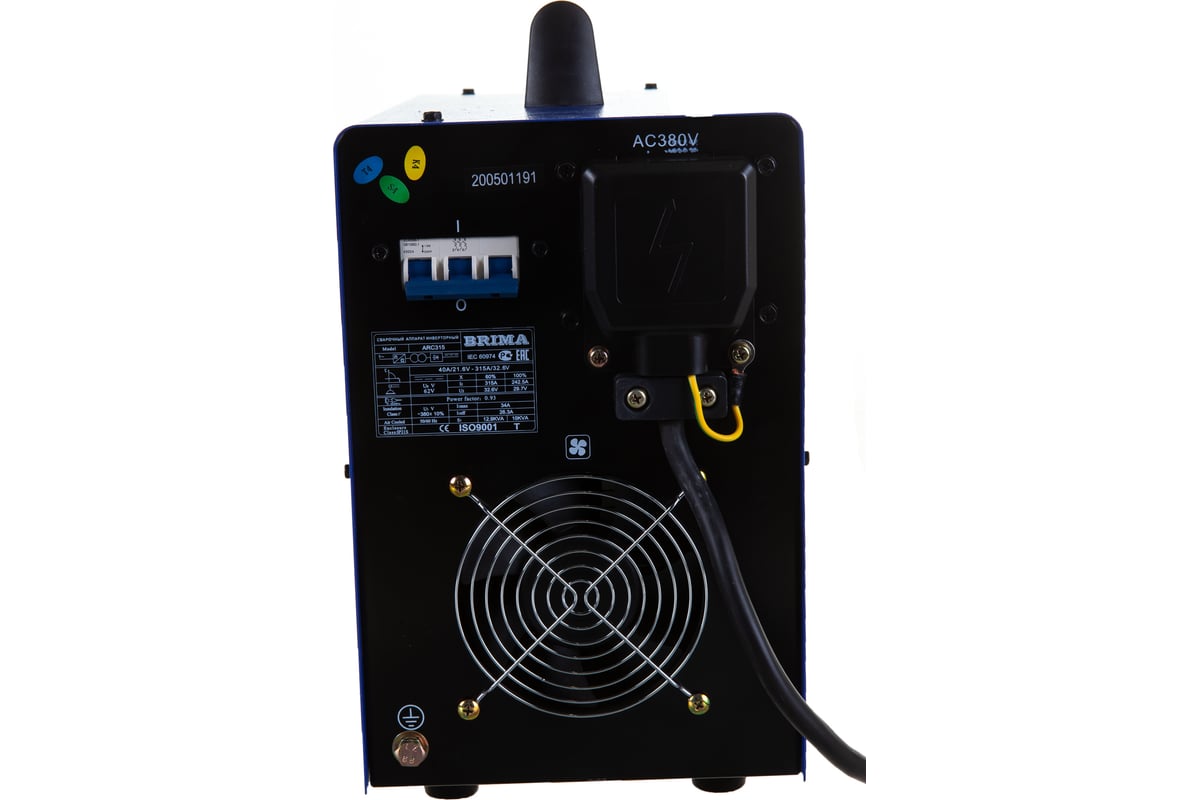 Сварочный инвертор Brima ARC-315 380В 0005913