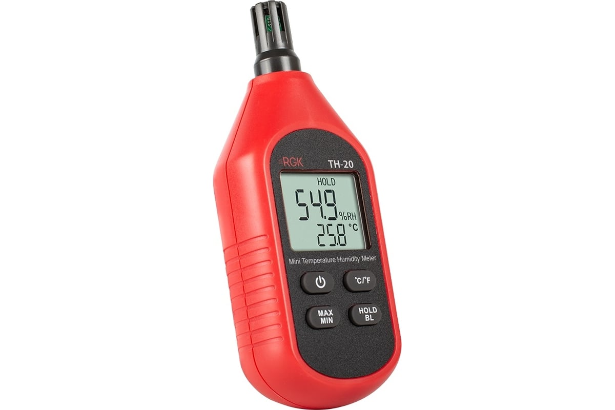 Термогигрометр RGK TH-20 с поверкой 778619