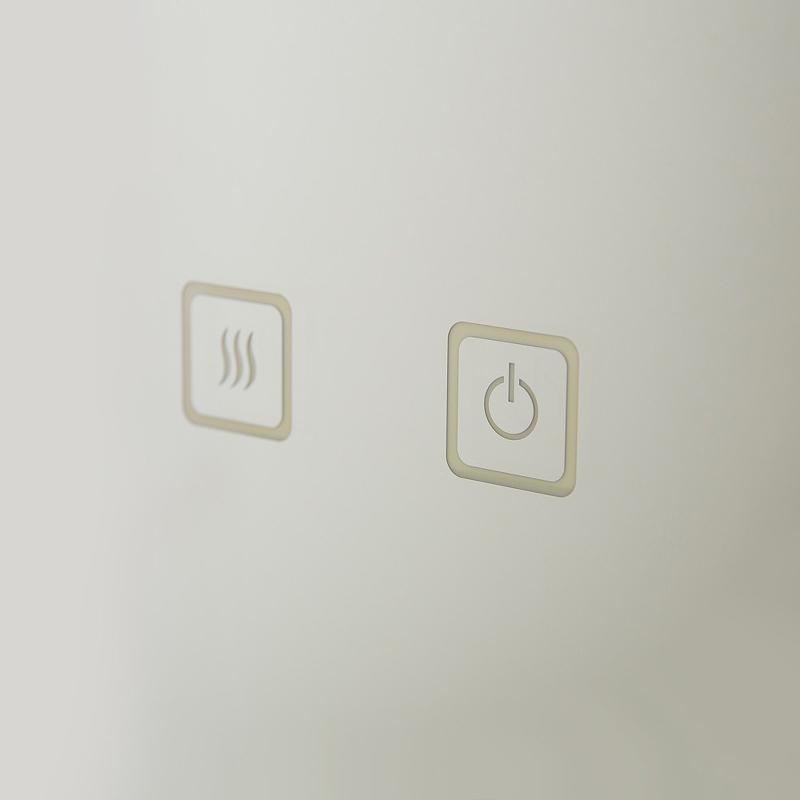 Зеркало BelBagno SPC-RNG-800-LED-TCH-SND 80x80 см с голос. управлением, антипар