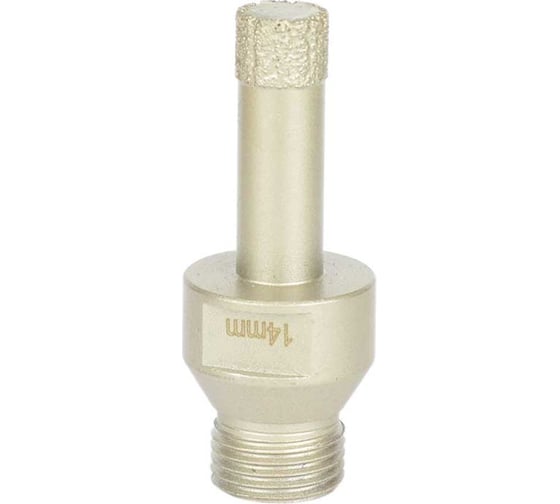 Коронка алмазная, вакуумное спекание (14х40 мм; 1/2"; М14) TECH-NICK TUK 136.600.7017