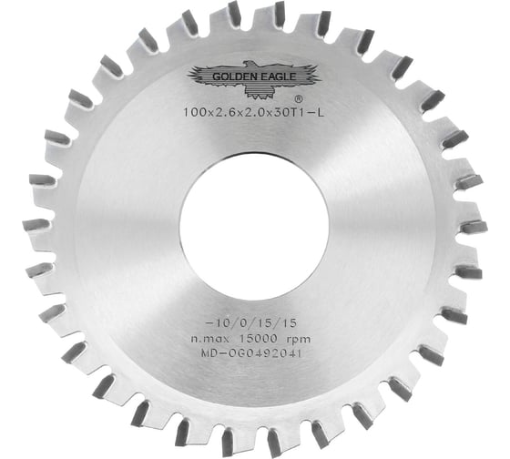 Диск пильный HW торцовочный (100x32x2.6/2 мм; Z30 T1 LH) Golden Eagle TL00001357