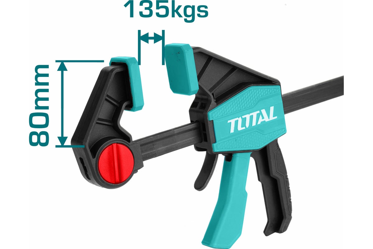 Быстрозажимная струбцина Total THT1346801