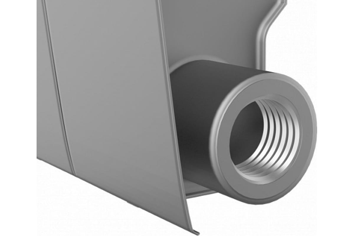 Радиатор Royal Thermo BiLiner 350/Silver Satin - 6 секций НС-1197129