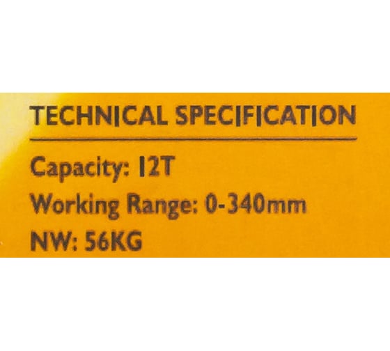 Пресс гидравлический настольный JCB 12т JCB-TY12001(60397)