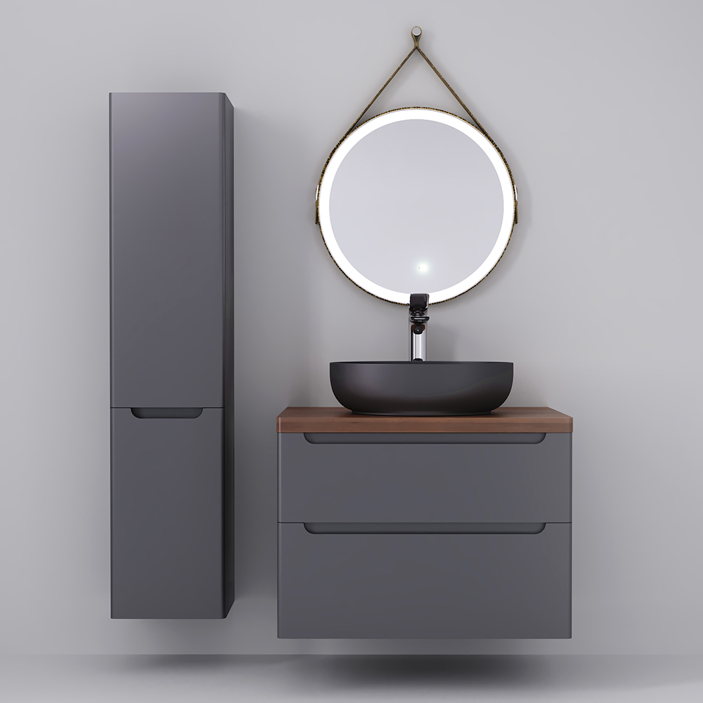 Столешница Jorno Wood 80 см темное дерево Wood.06.80/DW