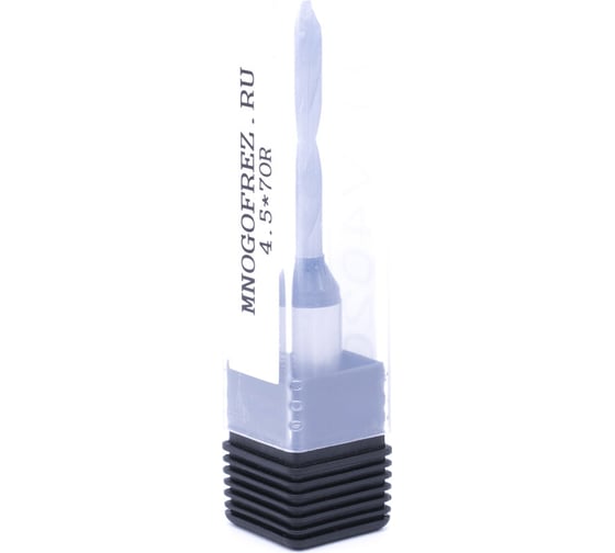 Сверло присадочное сквозное усиленное KJ1-V40204R (4.5х70 мм; хв-к 10 мм; правое вращение) МНОГОФРЕЗ 6568