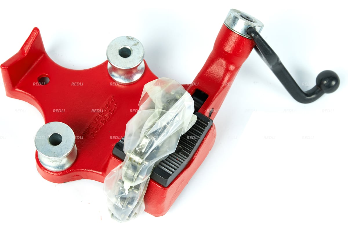 Цепные трубные тиски REDLI 4" 10-114 мм R40195