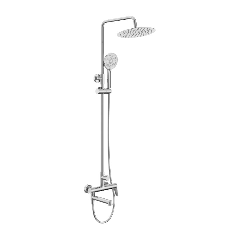Душевая стойка BelBagno UNIQUE-VSCM-CRM хром