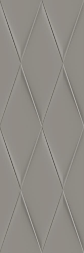 Плитка Cersanit Vegas серый рельеф 25x75 см, VGU092-53