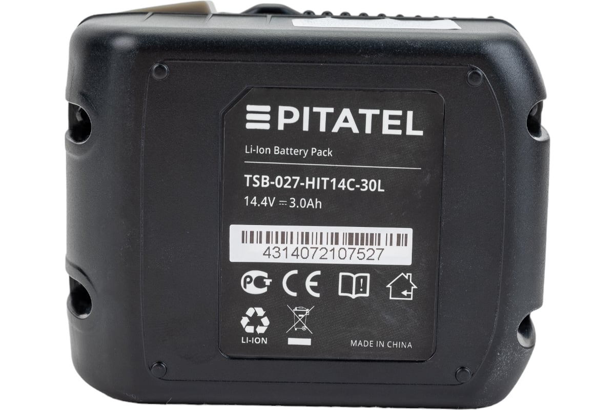 Аккумуляторная батарея для HITACHI (3 Ач, 14.4 В, Li-Ion) Pitatel TSB-027-HIT14C-30L