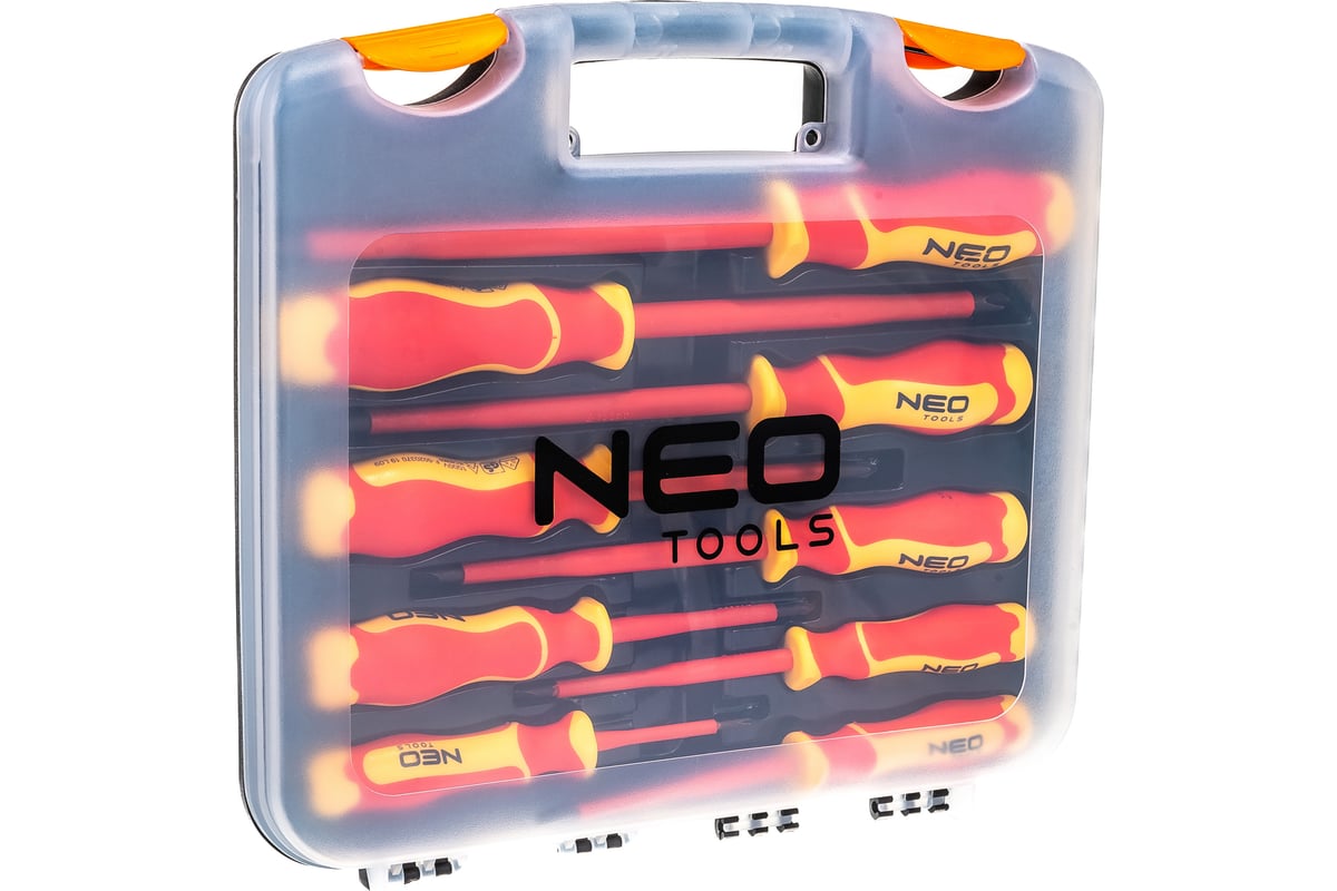 Набор отверток Neo Tools 1000 В, 9 шт 04-142