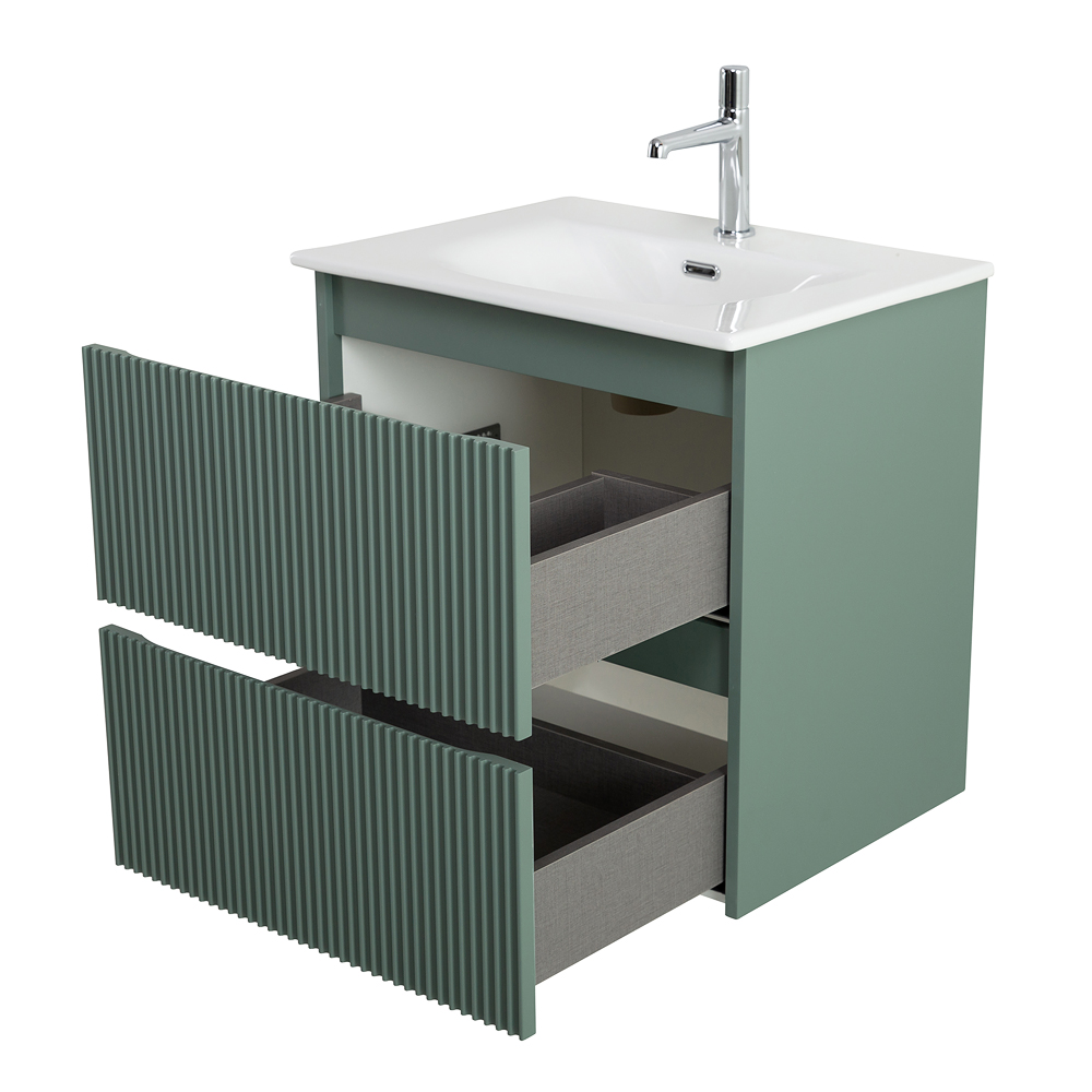 Тумба с раковиной BelBagno Uno-Mini 50 см