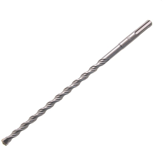 Бур по бетону, двойная спираль, Cobalt W-tip (10x260 мм; SDS PLUS) Denzel 705018