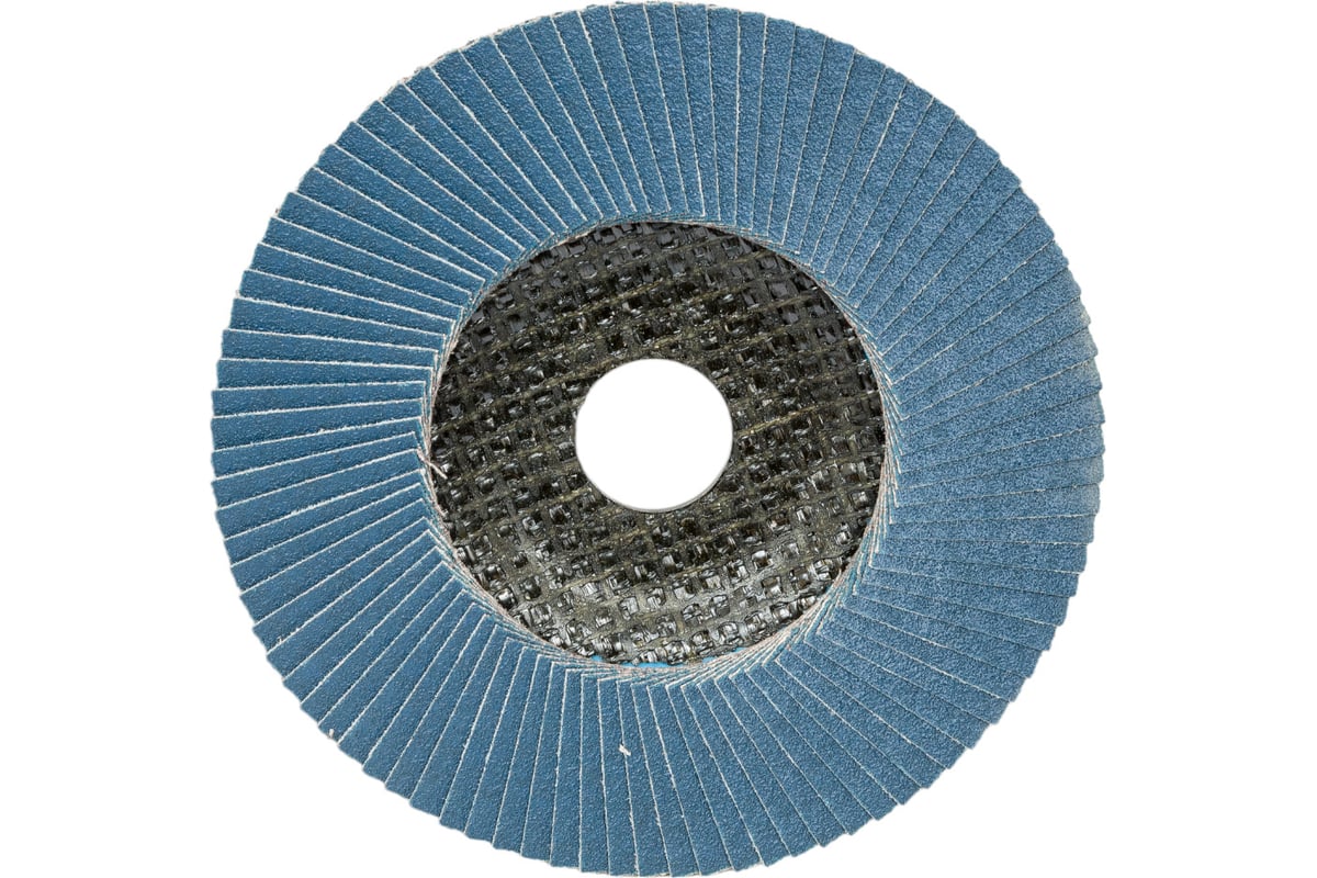 Круг лепестковый торцевой, прямой, цирконат 65% 125х22.2 мм, P-120 ABRAFORM AF-FLAP-FT-125-P120-ZR65