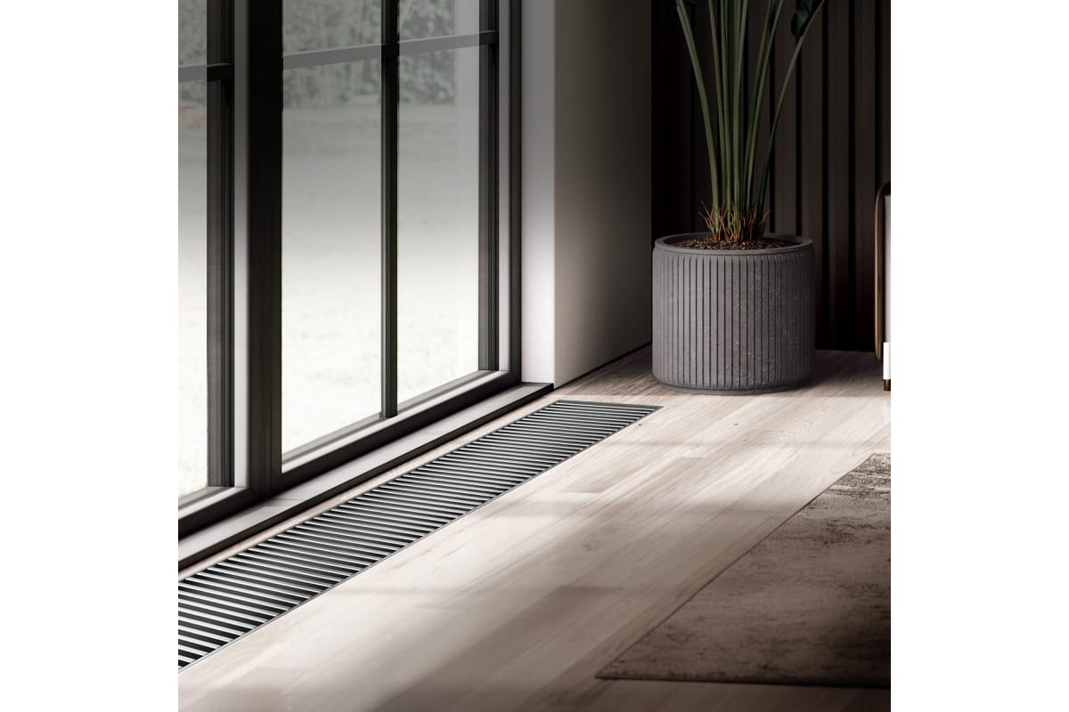 Внутрипольный конвектор Royal Thermo ATRIUM-90/300/1000-DG-U-NA НС-1430133