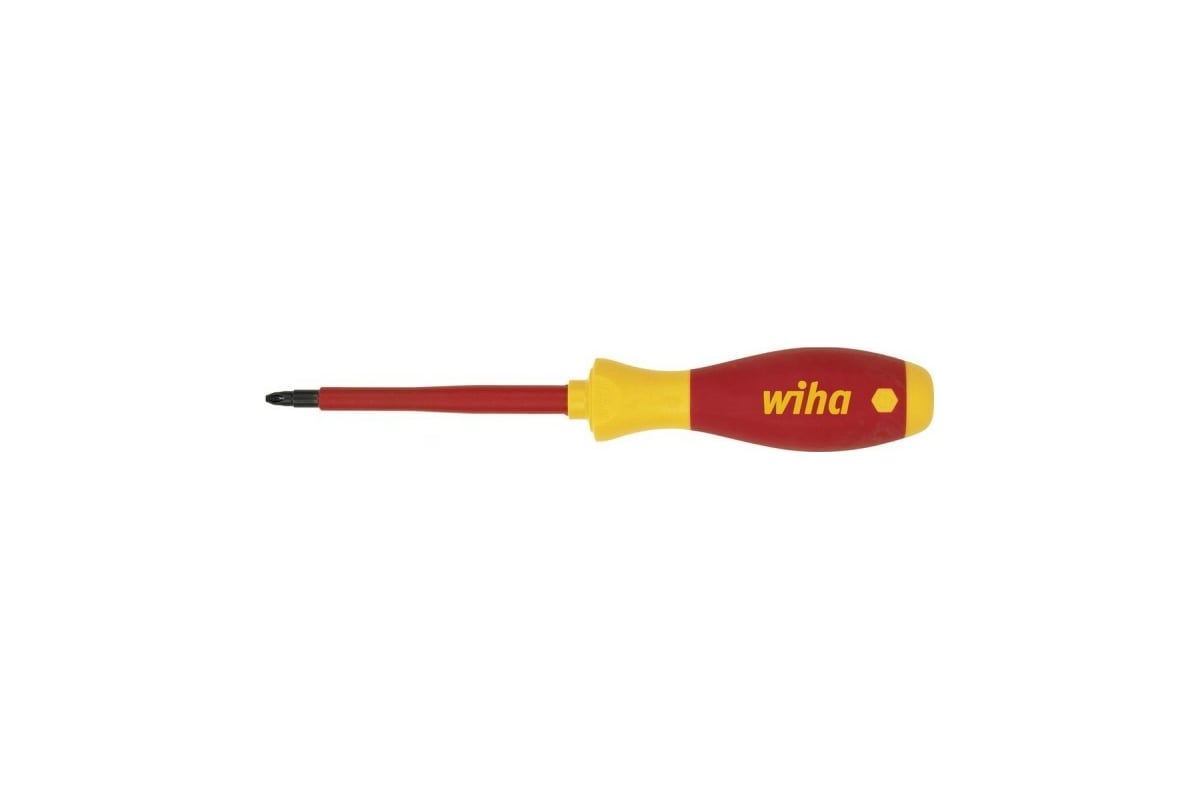 Отвертка Wiha SoftFinish electric Pozidriv PZ2x100 мм wih00879