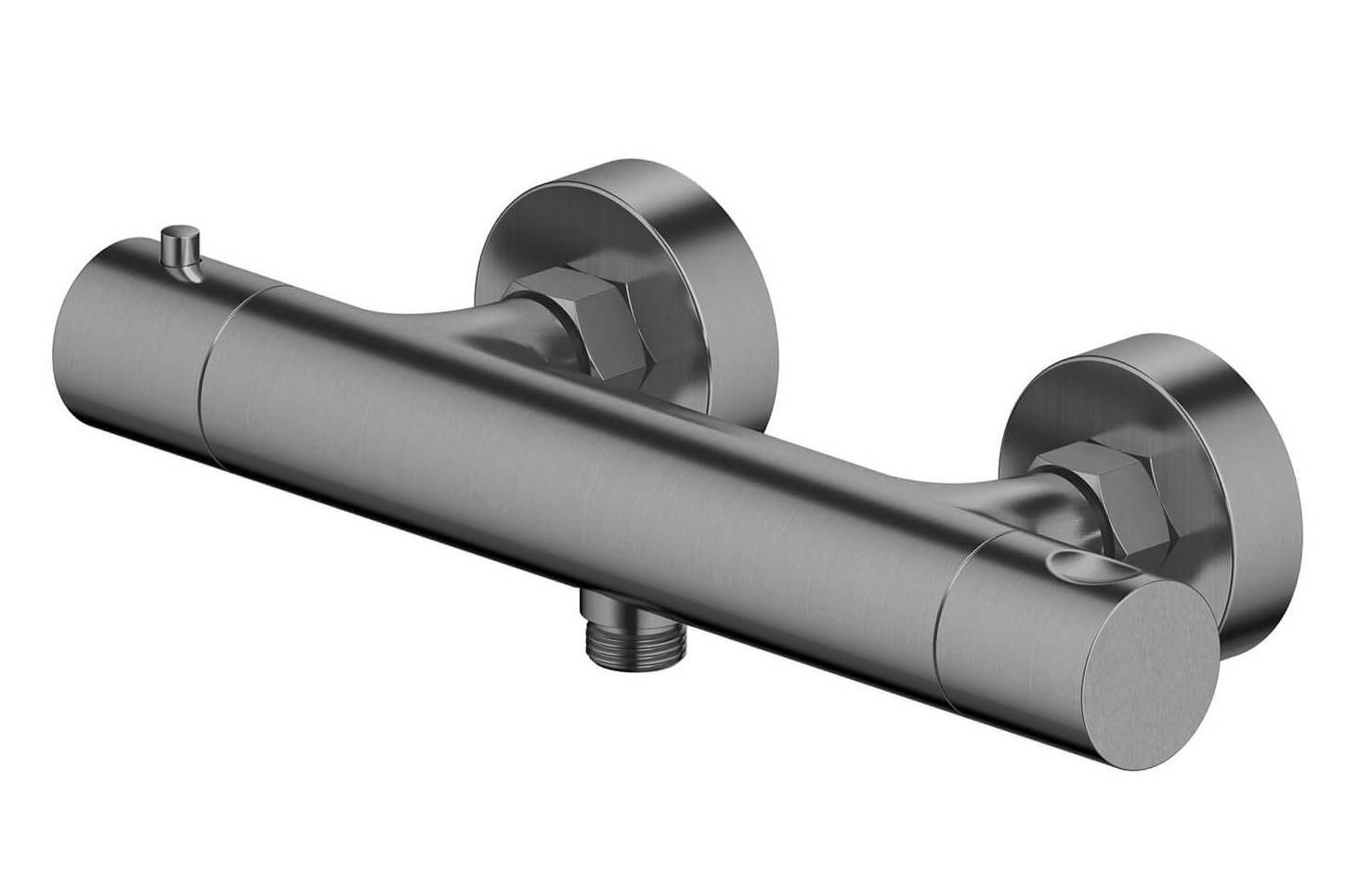 Смеситель для душа Aquatek Европа AQ1363BGM термостат, оружейная сталь