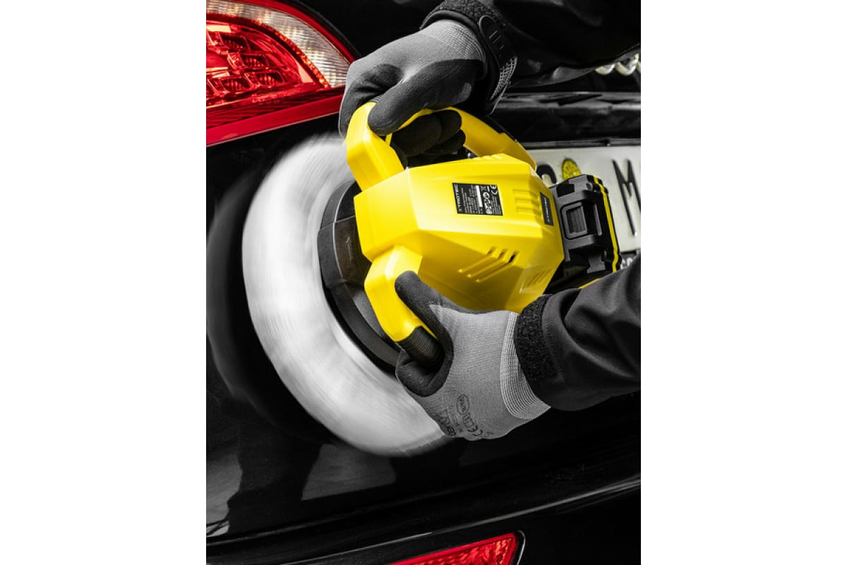 Аккумуляторная эксцентриковая полировальная машина Trotec PPOS 10-20 V 4450000101