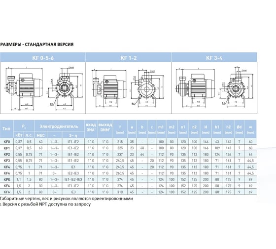 Насос SAER KF 4 400V 100548260