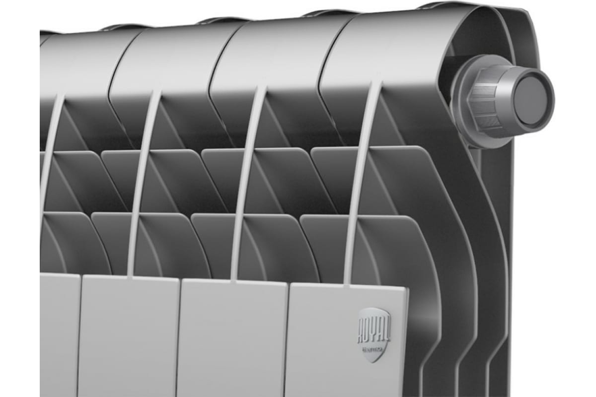 Радиатор Royal Thermo Biliner Alum 500 Silver Satin 6 секций НС-1250256