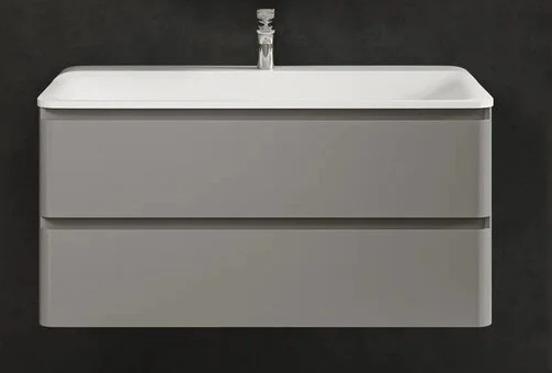 Тумба с раковиной AQUAme S4 100 см