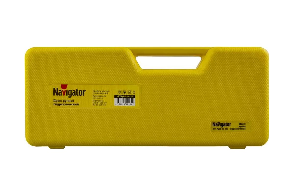 Гидравлический пресс Navigator 82 339 NHT-Pg01-10-120 /ручной, 10-120 мм2/ 82339