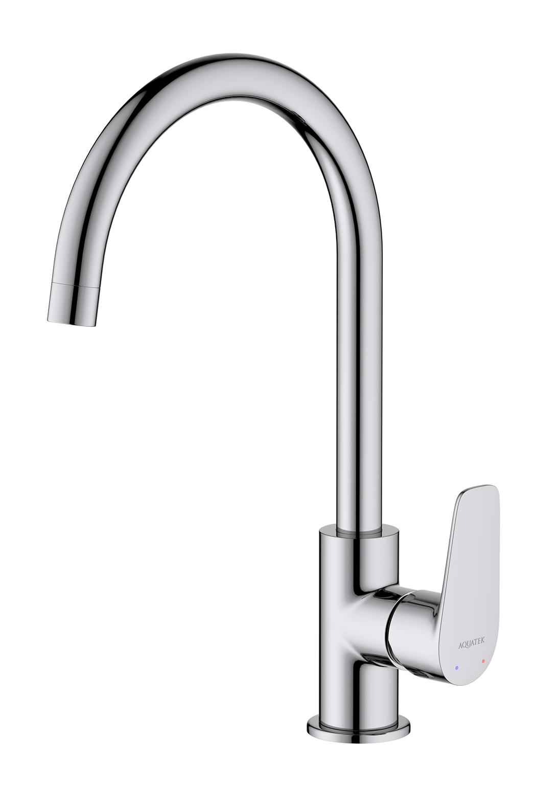 Смеситель для кухни Aquatek Бетта AQ1182CR хром