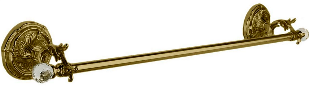 Полотенцедержатель Art&Max Barocco Crystal AM-1781-Do-Ant-C золото 36 см