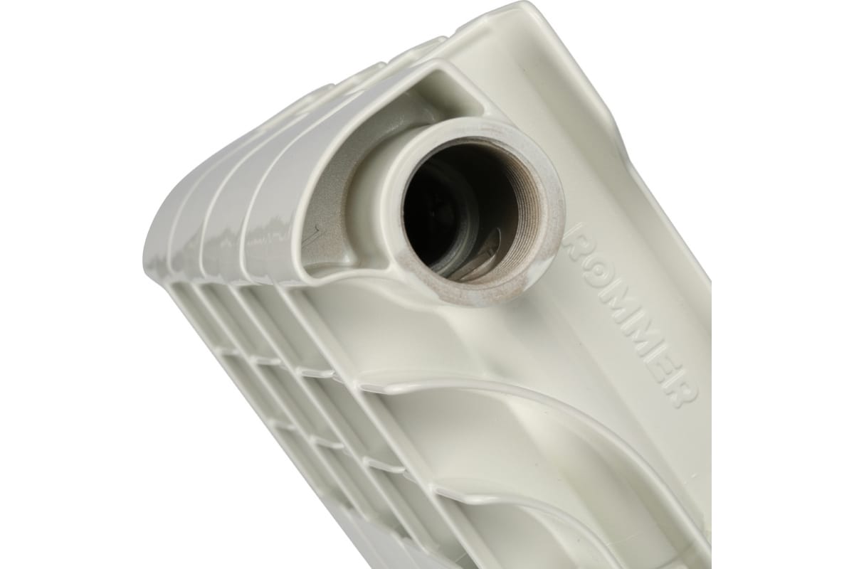 Биметаллический радиатор Rommer Profi BM 350 BI350-80-80-130 12 секций RAL9016 86633