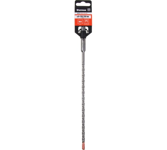 Бур 4-х гранный Ермак SDS-plus 12x250/310 мм 654-176