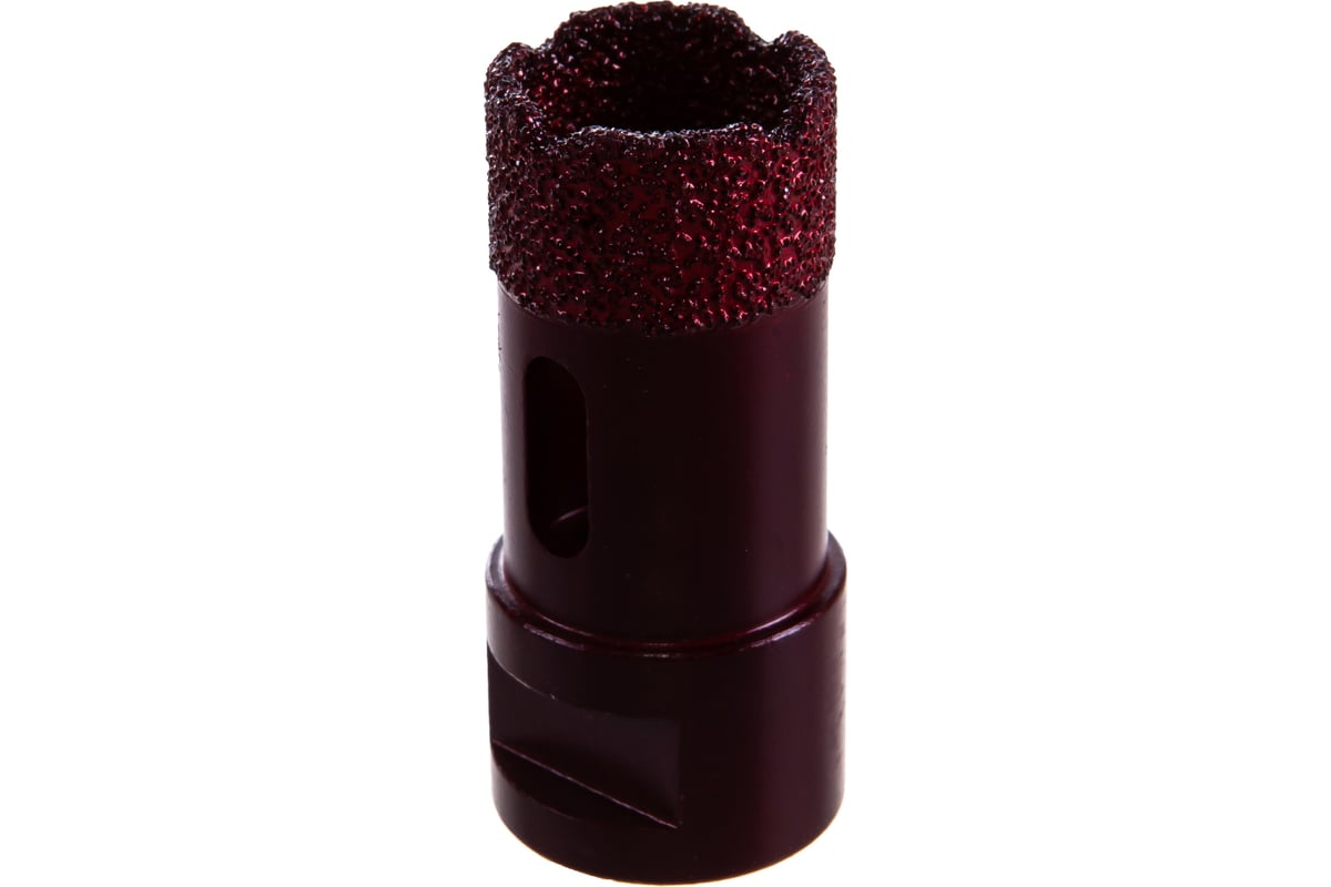 Коронка алмазная вакуумная по камню D25-15W-40L-M14 (25х40 мм; М14) Messer 06-35-025