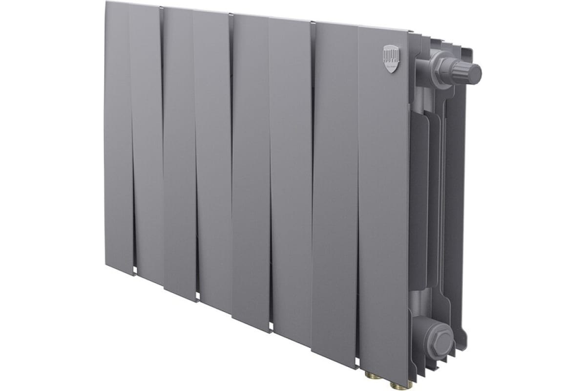 Радиатор Royal Thermo PianoForte 300 Silver Satin VDR80 - 8 секций НС-1506359