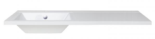 Раковина Руно Solo Grande Gamma 120 см, правое крыло, белый