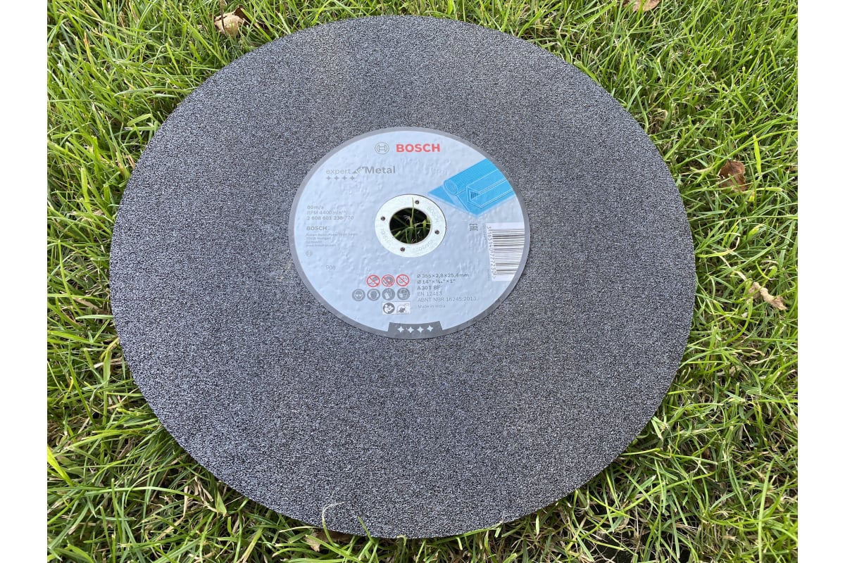 Круг отрезной по металлу ExpertMetal 355x2,8x25,4 мм Bosch 2608601238
