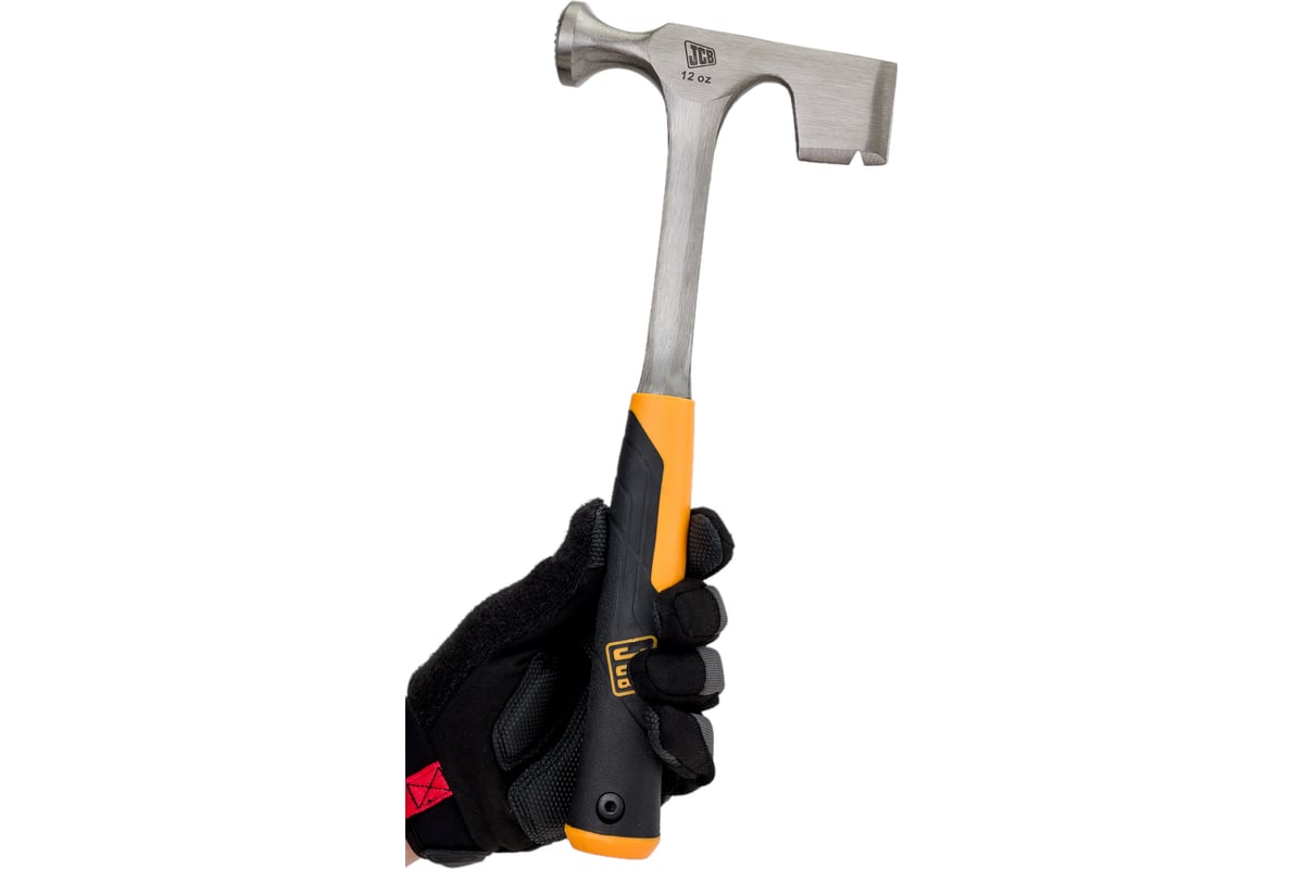 Цельнокованый молоток каменщика JCB 340 г JHM006