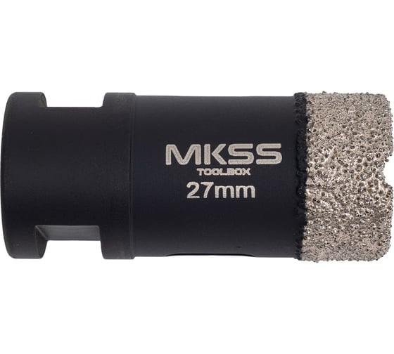 Коронка алмазная универсальная MKSS Toolbox KS2803 HARD 27 мм, M14 для УШМ KS28030027