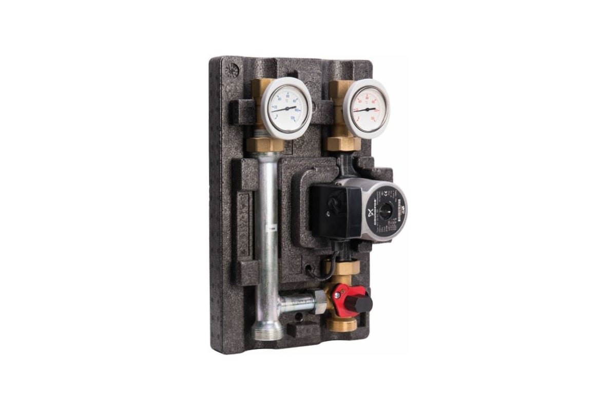 Насосно-смесительный модуль Huch EnTec Eco MK DN25 с насосом Grundfos UPM3 HYBRID 25-70 101.25.025.04 GF *