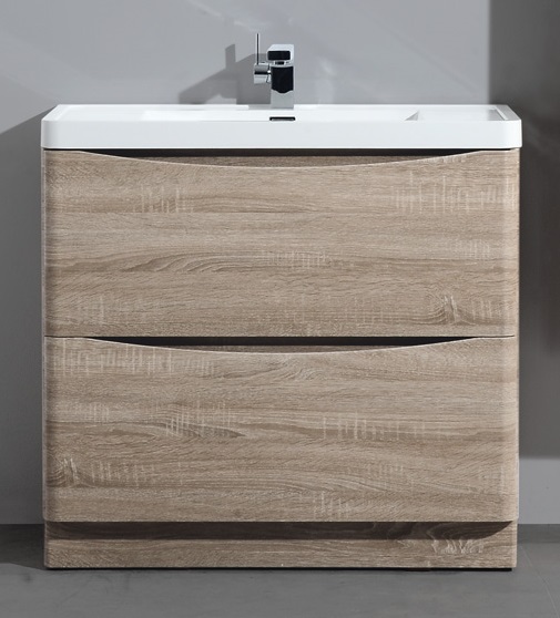 Тумба с раковиной BelBagno Ancona-N 80 см, напольная